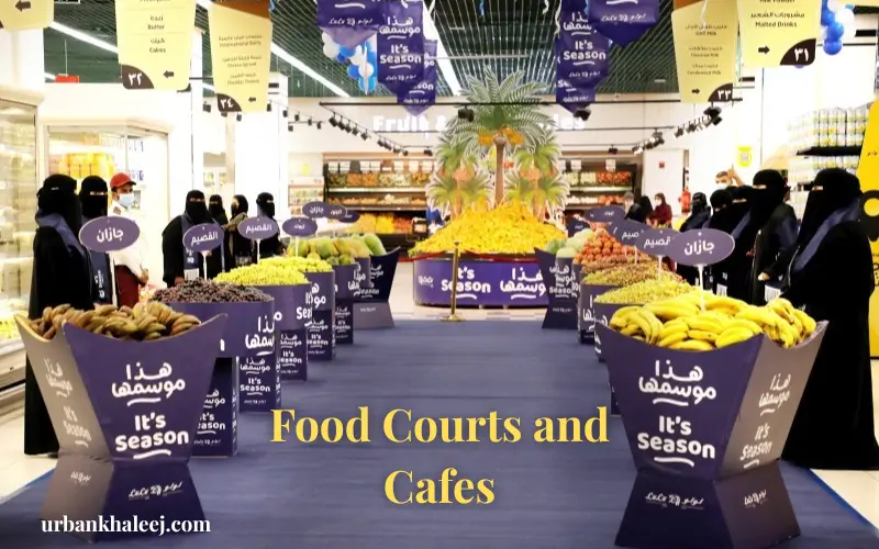 Food Courts and Cafes
