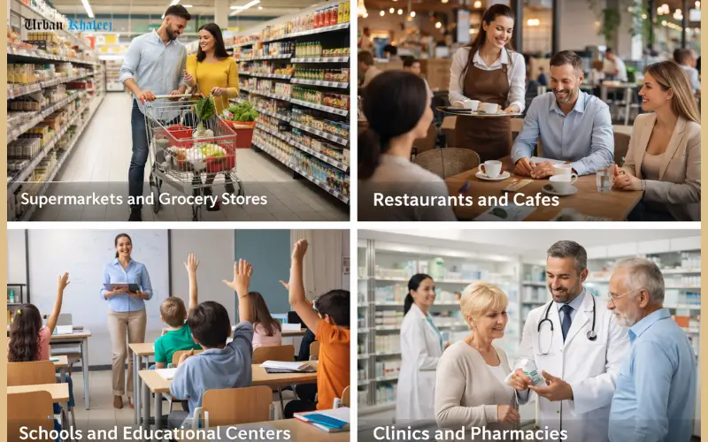 Hala Building near facilities