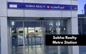 Sobha Realty Metro Station