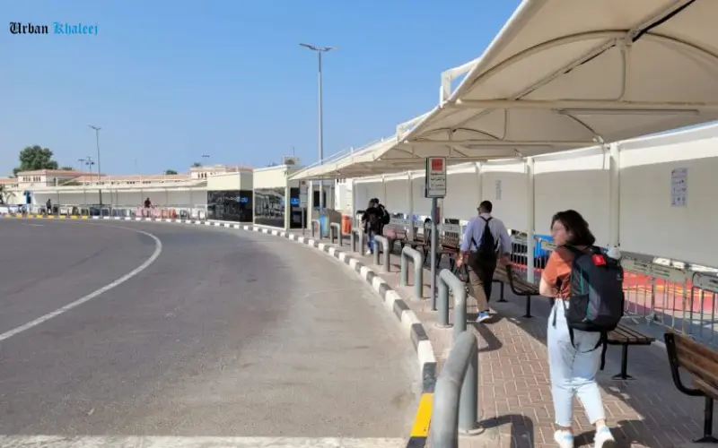 sharjah bus station seating area