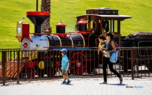 Take the Khalifa Park Train Ride