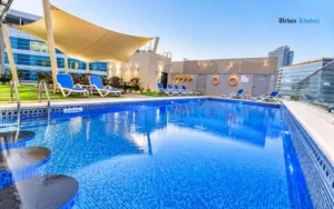 Rooftop Pool, Gym, and Spa