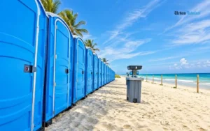 Toilets, showers and changing rooms