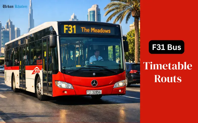 F31 Bus Timetable Dubai