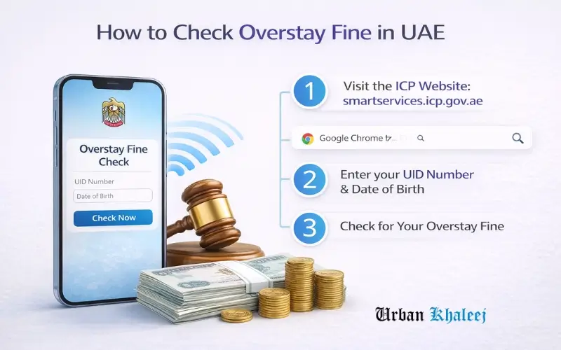 How to Check Overstay Fine in UAE