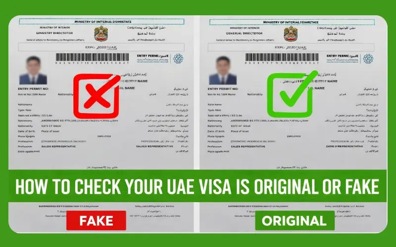 Check UAE Visa Status Online with Passport Number