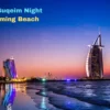 Umm Suqeim Night Swimming Beach