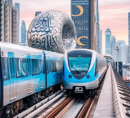 UAE Exchange Metro Station