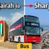 Fujairah to Sharjah Bus