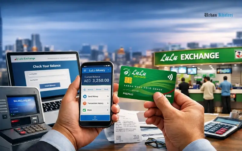 lulu exchange salary card balance check