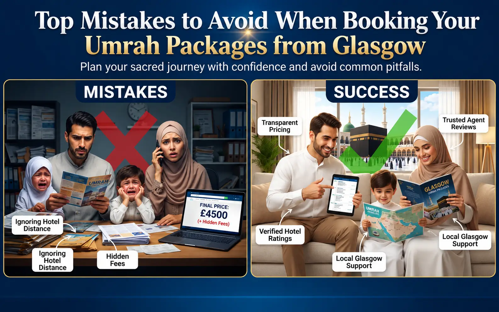 Umrah Packages from Glasgow: